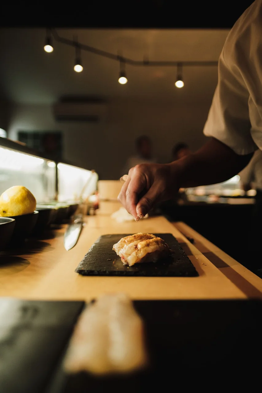 Sushi preparation